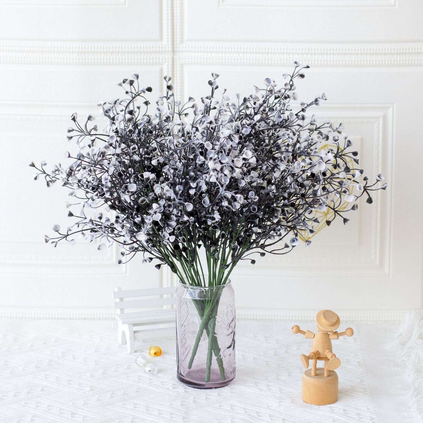 Planta Banyan Decorativa en Maceta – Estilo Tropical Minimalista