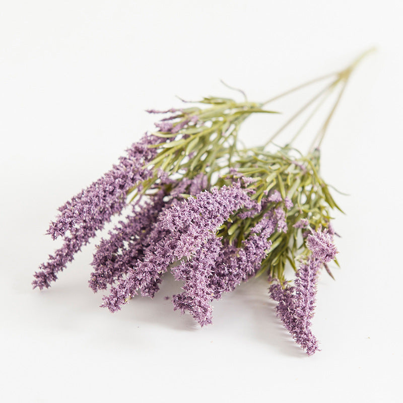Lavanda Decorativa Artesanal – Ramo Natural Minimalista