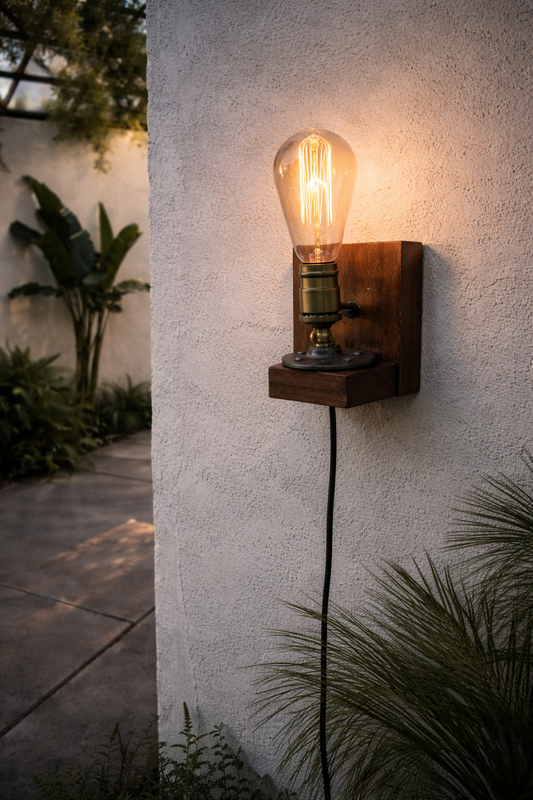 Lámpara de Mesa Edison – Estilo Industrial Vintage