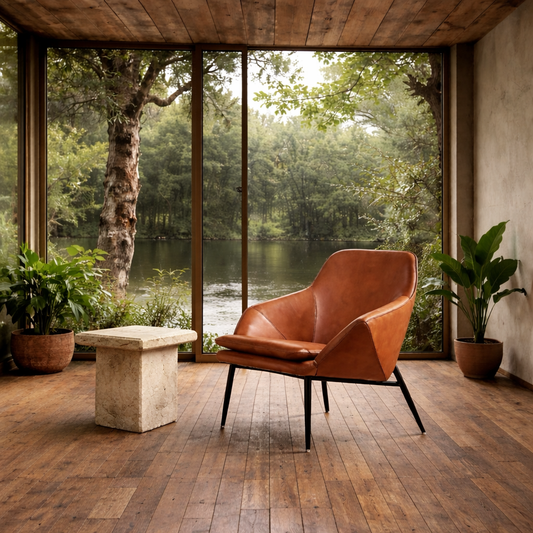 Sillón Individual Leisure – Marrón Oscuro