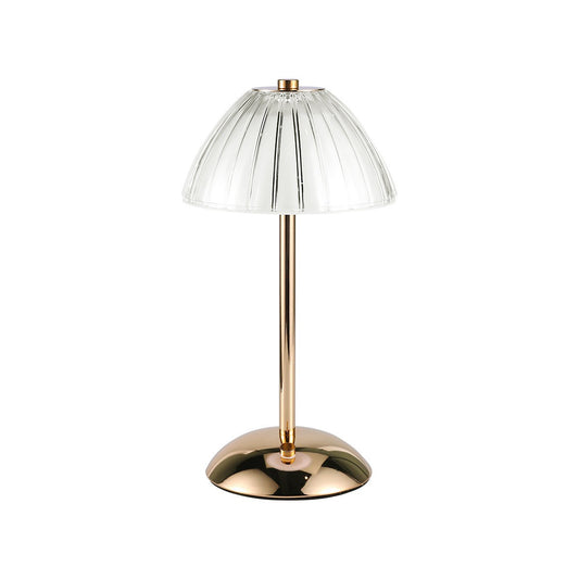 Lámpara de Mesa Élan – Diseño Moderno con Base Dorada